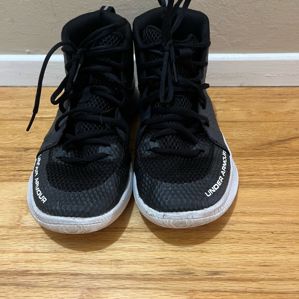 Under Armour Men’s  Black and White Sneakers